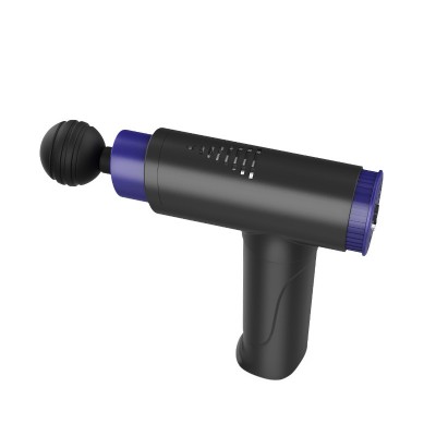 Hot selling 2020 new design zhejiang motor handheld  fascia deep muscle massage gun with brush