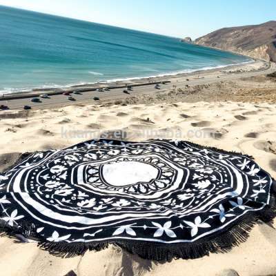 Mandala custom beach towel pareo